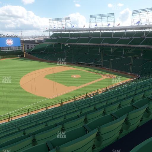 Wrigley Field - Section 307 Left Seat View