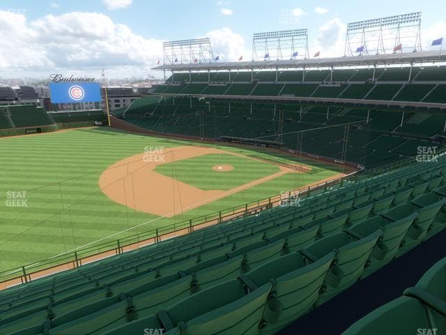 Wrigley Field - Section 307 Left Seat View