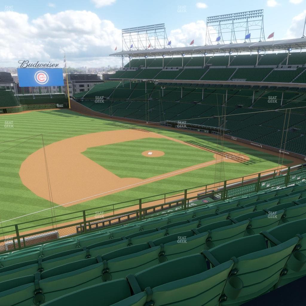 Wrigley Field - Section 308 Left Seat View