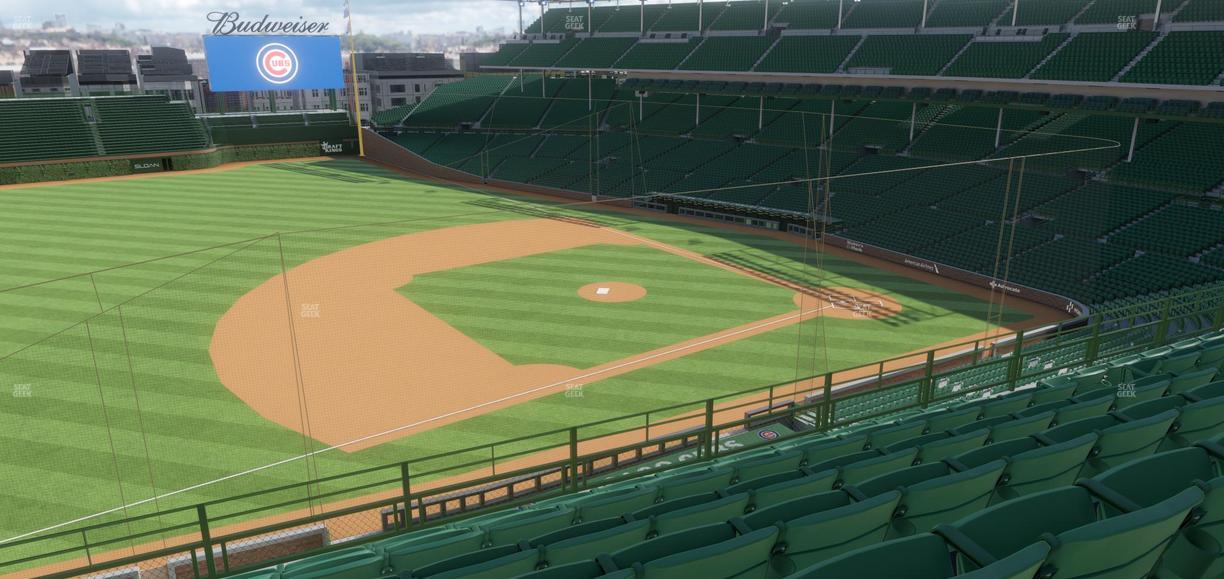 Wrigley Field - Section 308 Left Seat View