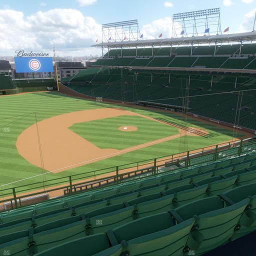 Wrigley Field - Section 308 Left Seat View
