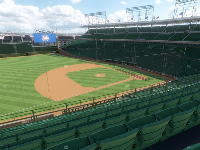 Wrigley Field - Section 308 Left Seat View