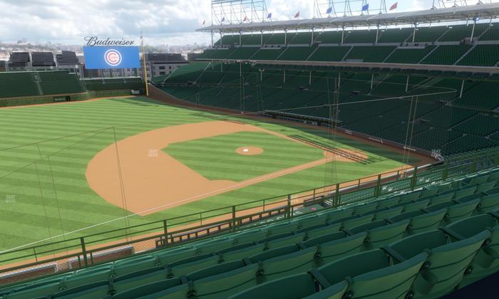 Wrigley Field - Section 308 Left Seat View