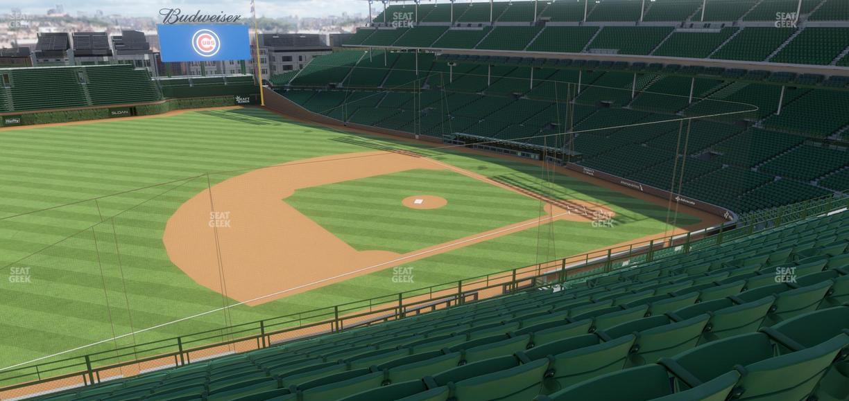 Wrigley Field - Section 308 Left Seat View