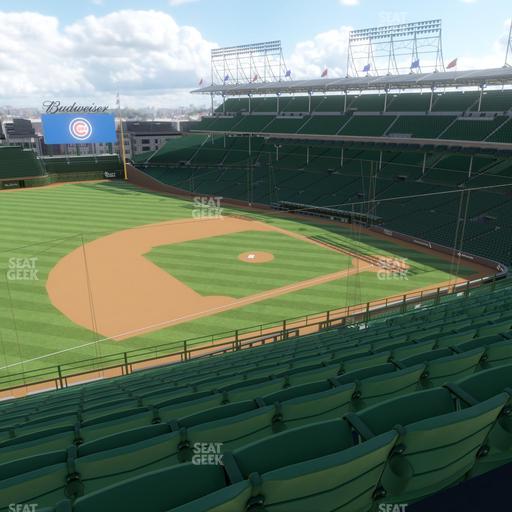 Wrigley Field - Section 308 Left Seat View