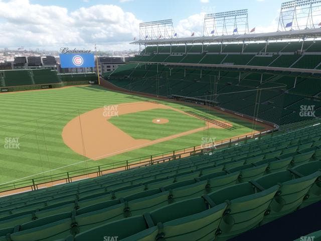 Wrigley Field - Section 308 Left Seat View
