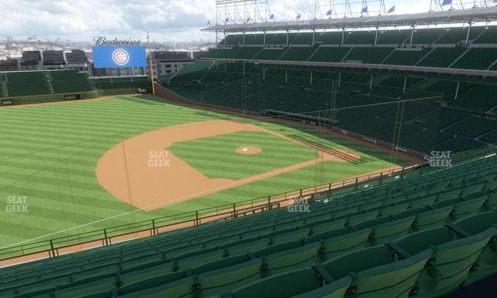 Wrigley Field - Section 308 Left Seat View