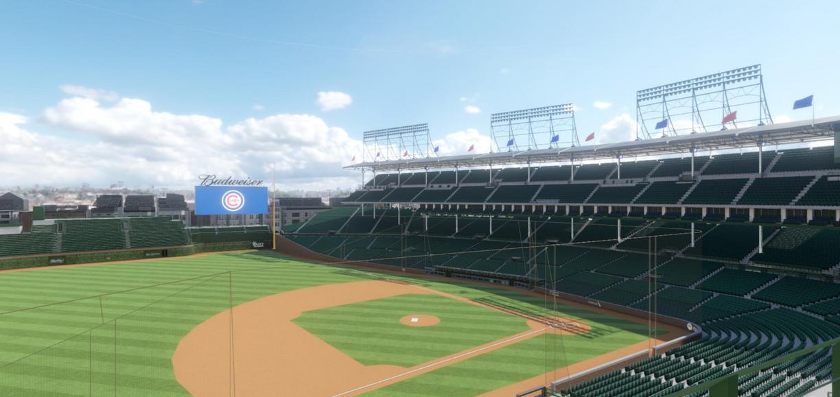 Wrigley Field - Section 308 Left Seat View