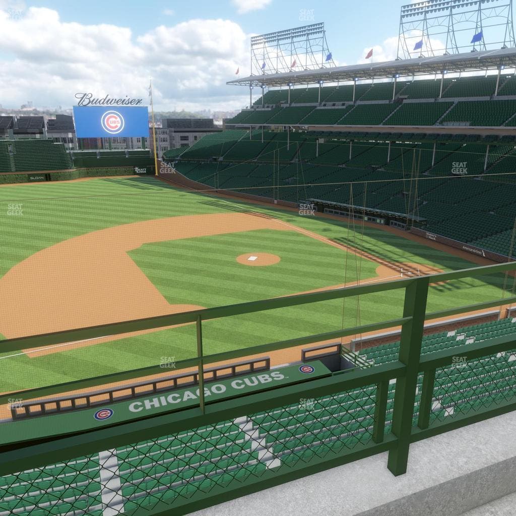 Wrigley Field - Section 309 Left Seat View