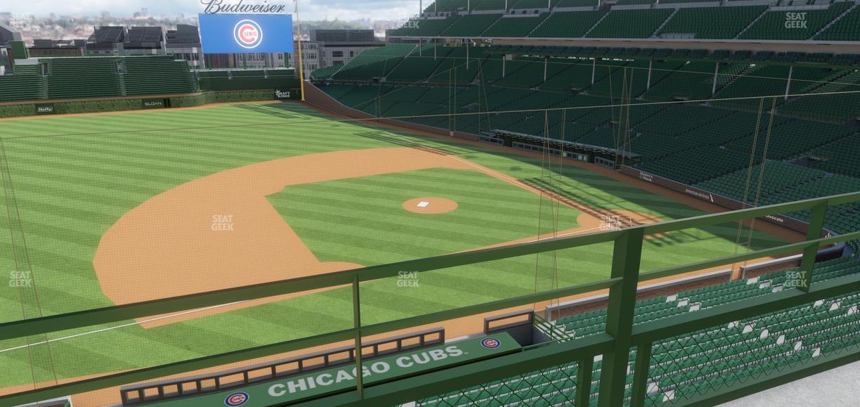 Wrigley Field - Section 309 Left Seat View