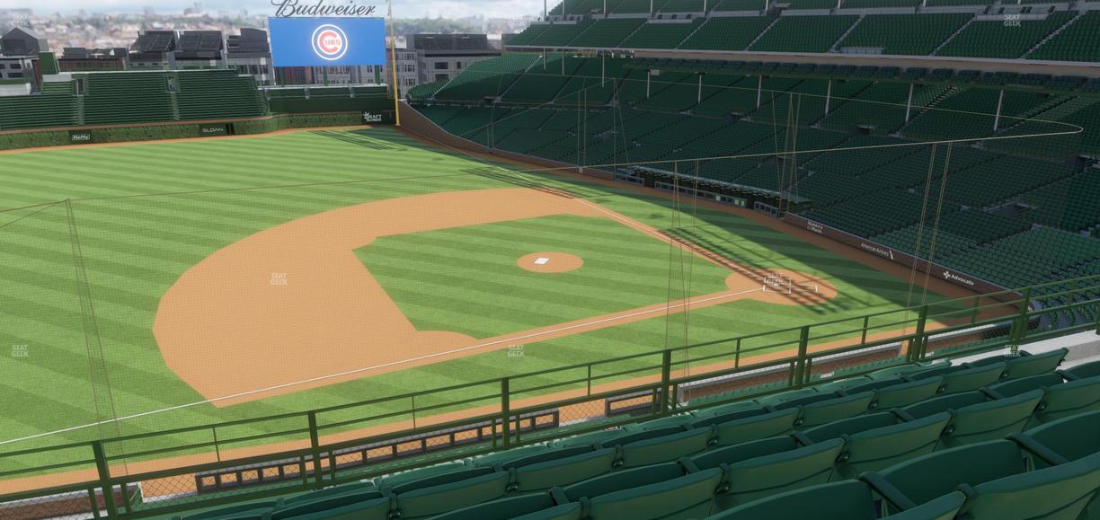 Wrigley Field - Section 309 Left Seat View
