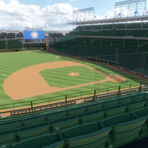 Wrigley Field - Section 309 Left Seat View