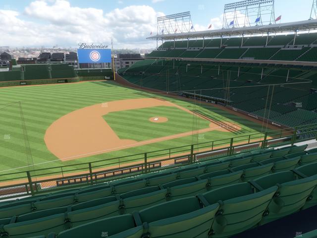 Wrigley Field - Section 309 Left Seat View