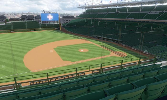 Wrigley Field - Section 309 Left Seat View