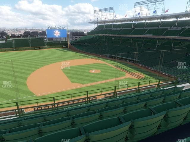 Wrigley Field - Section 309 Left Seat View