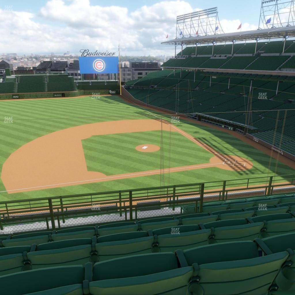 Wrigley Field - Section 310 Left Seat View