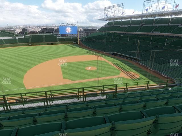 Wrigley Field - Section 310 Left Seat View