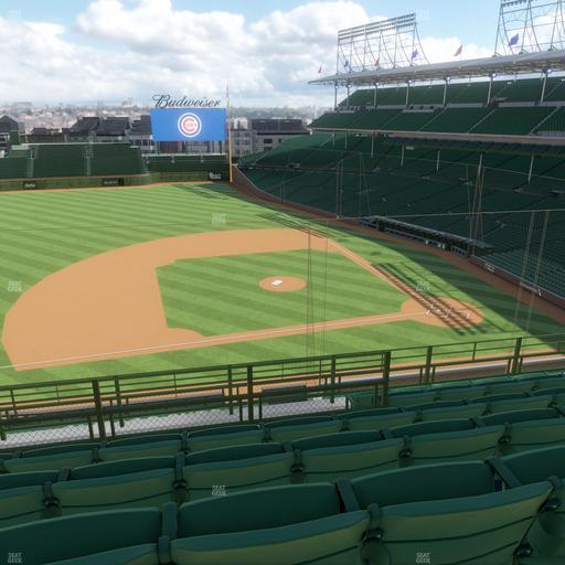 Wrigley Field - Section 310 Left Seat View
