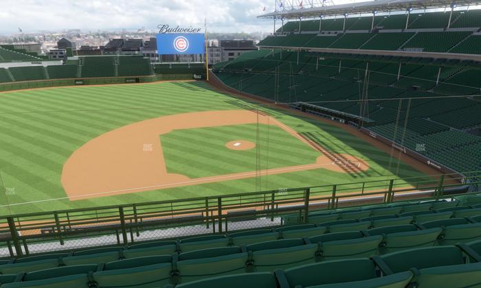 Wrigley Field - Section 310 Left Seat View