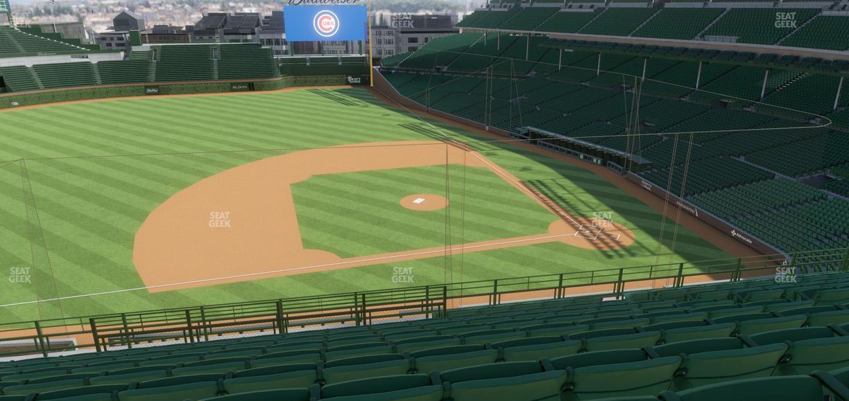 Wrigley Field - Section 310 Left Seat View