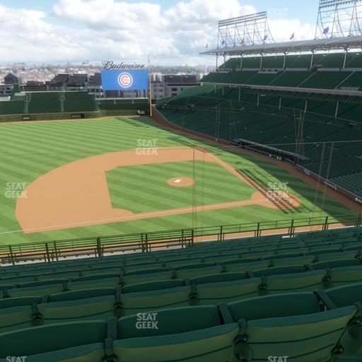Wrigley Field - Section 310 Left Seat View