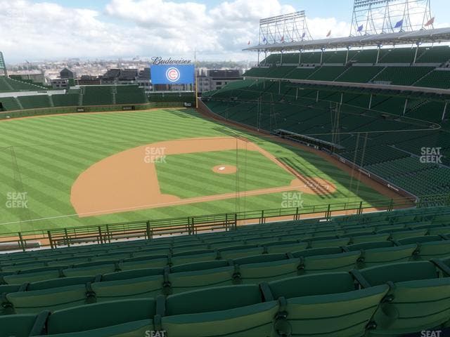 Wrigley Field - Section 310 Left Seat View