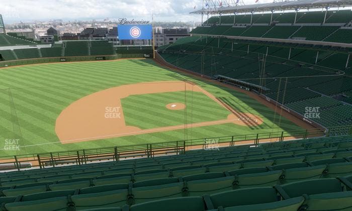 Wrigley Field - Section 310 Left Seat View