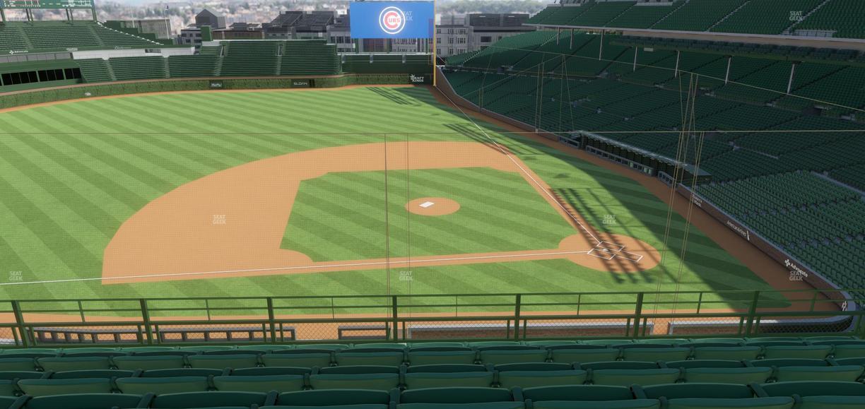 Wrigley Field - Section 311 Left Seat View