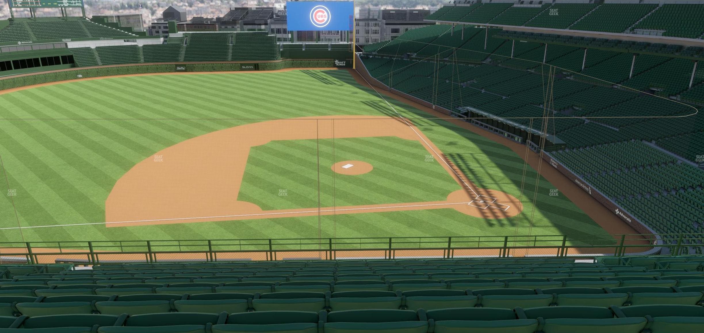 Wrigley Field - Section 311 Left Seat View