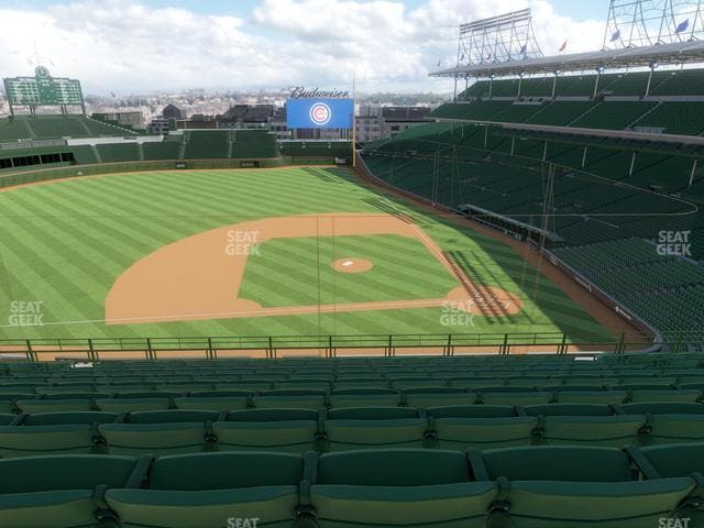 Wrigley Field - Section 311 Left Seat View