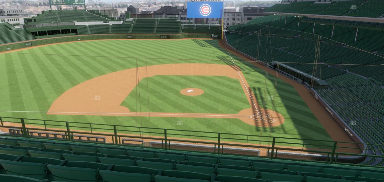 Wrigley Field - Section 312 Left Seat View