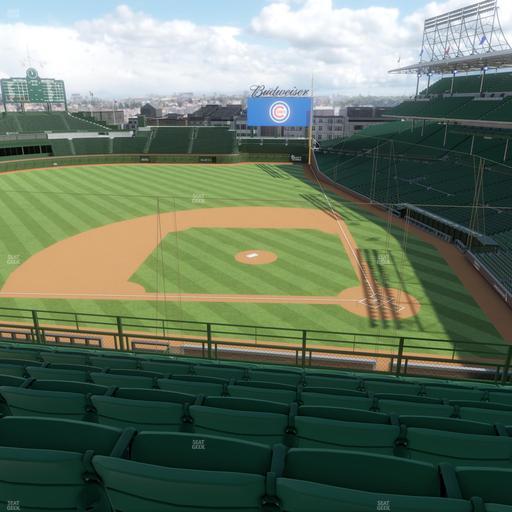 Wrigley Field - Section 312 Left Seat View