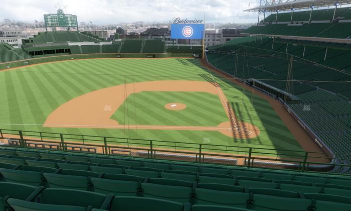 Wrigley Field - Section 312 Left Seat View