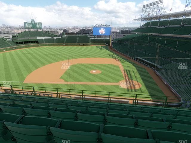Wrigley Field - Section 312 Left Seat View