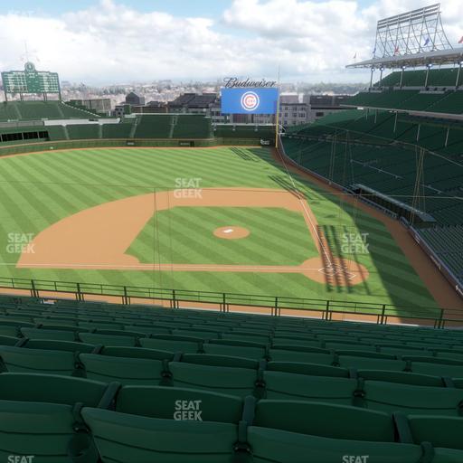 Wrigley Field - Section 312 Left Seat View