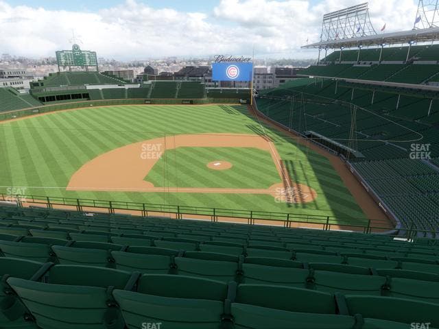 Wrigley Field - Section 312 Left Seat View