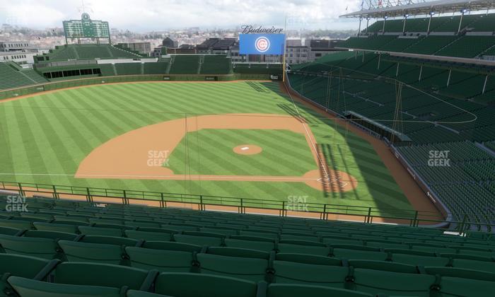 Wrigley Field - Section 312 Left Seat View