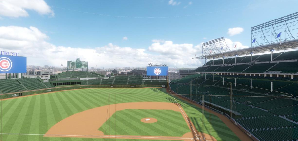 Wrigley Field - Section 312 Left Seat View