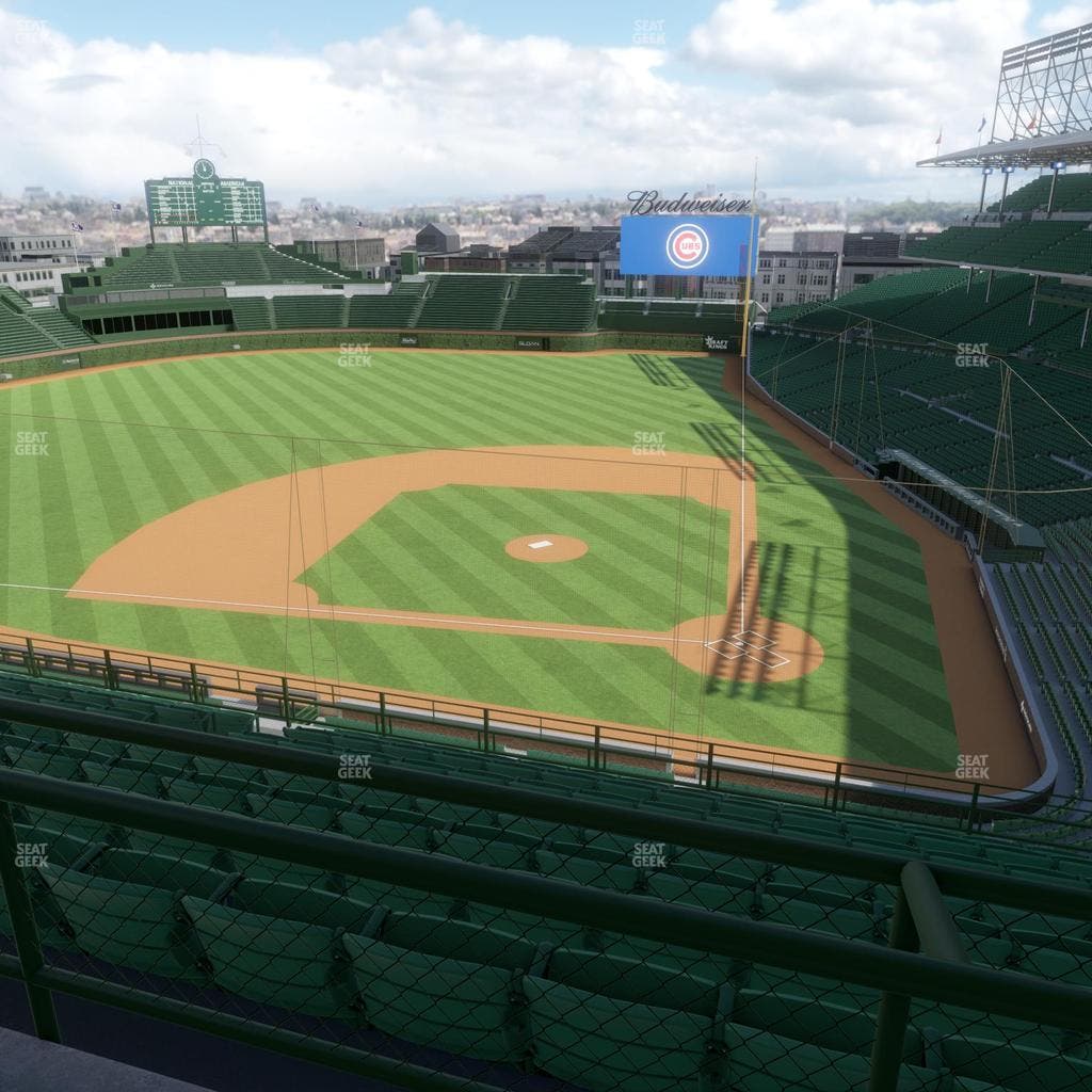 Wrigley Field - Section 313 Left Seat View