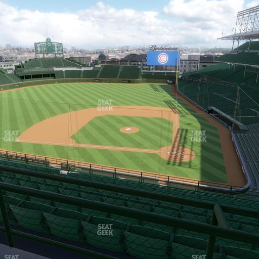 Wrigley Field - Section 313 Left Seat View