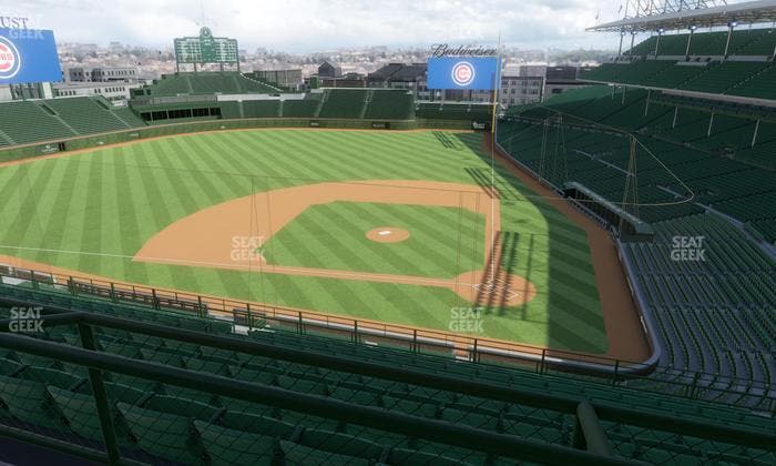 Wrigley Field - Section 313 Left Seat View