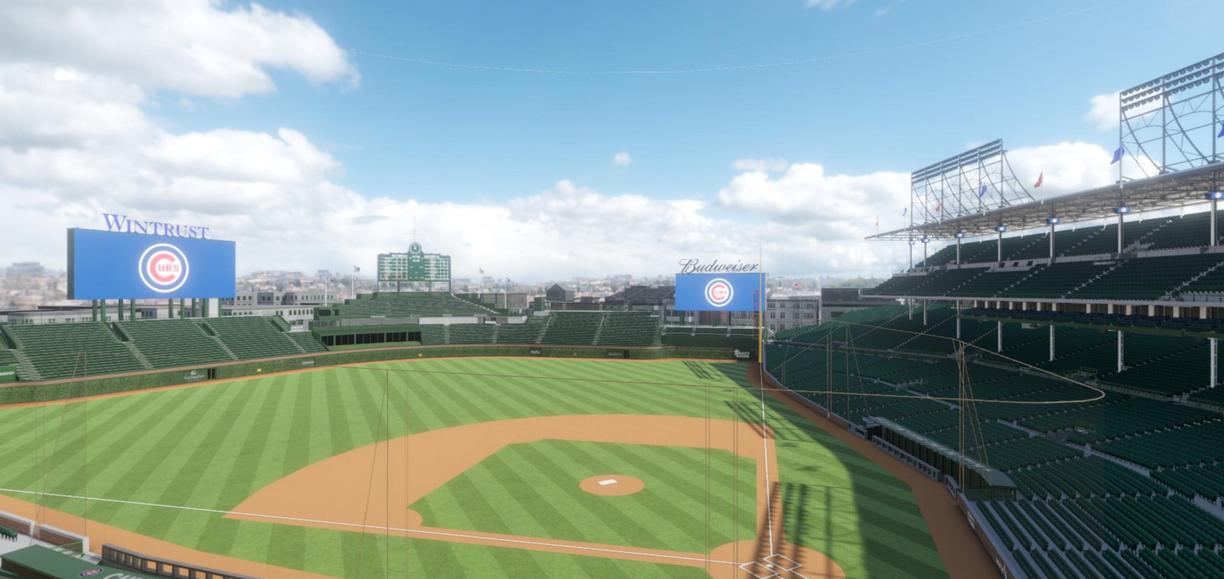 Wrigley Field - Section 313 Left Seat View