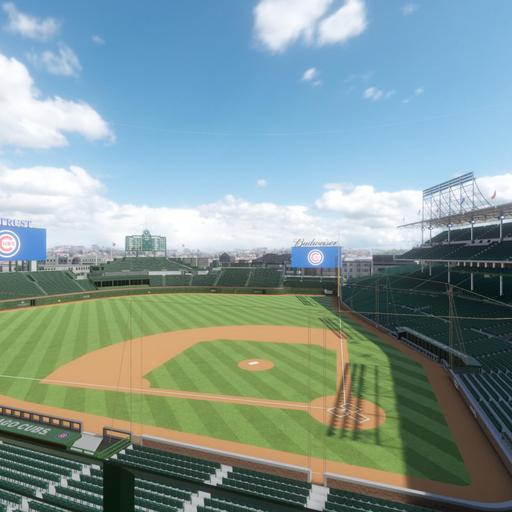Wrigley Field - Section 313 Left Seat View