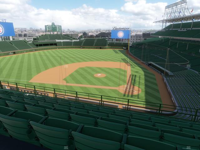 Wrigley Field - Section 313 Left Seat View