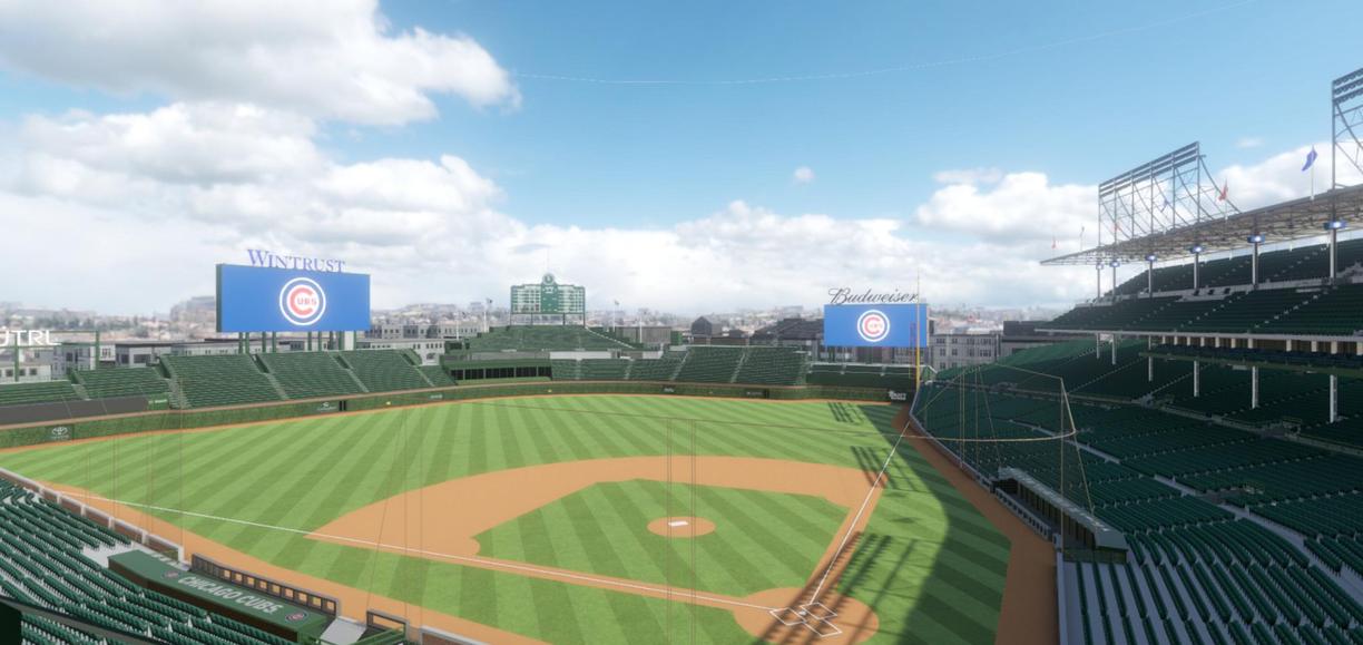 Wrigley Field - Section 314 Left Seat View