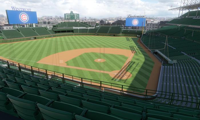 Wrigley Field - Section 314 Left Seat View