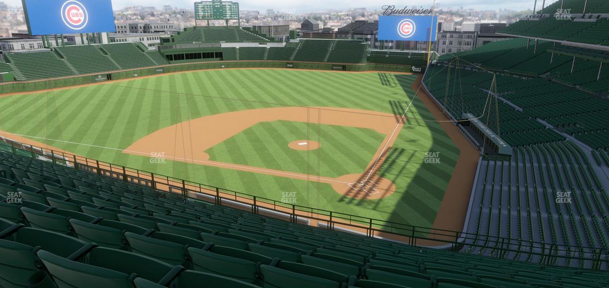 Wrigley Field - Section 314 Left Seat View