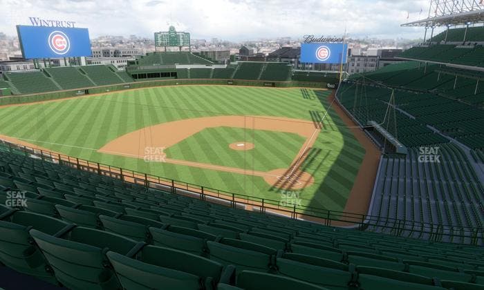 Wrigley Field - Section 314 Left Seat View