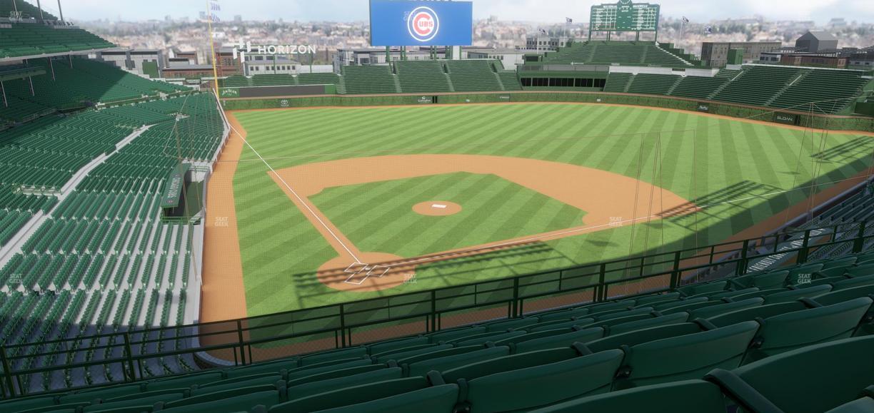 Wrigley Field - Section 320 Right Seat View