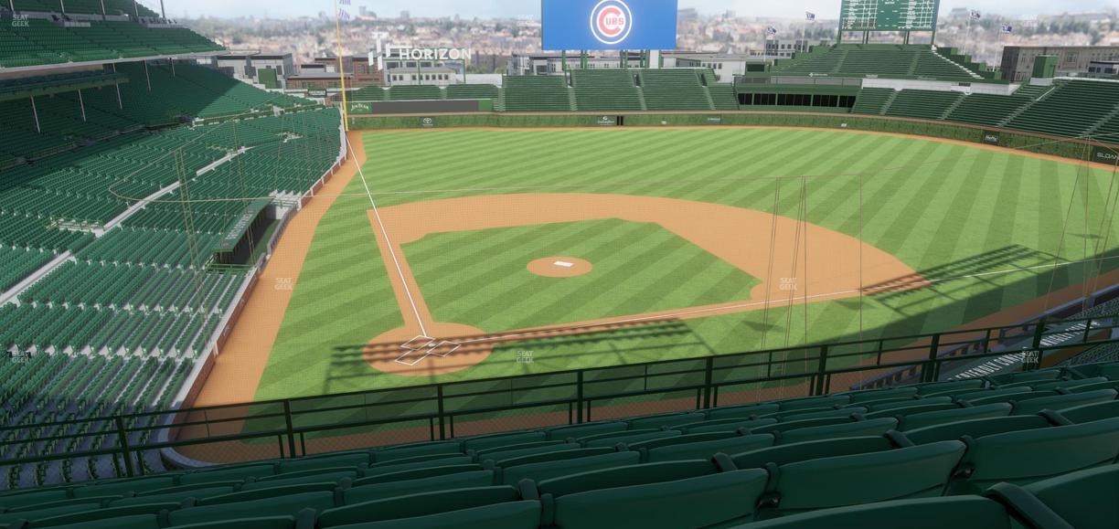 Wrigley Field - Section 321 Right Seat View